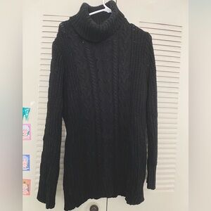 Cable Knit Turtleneck